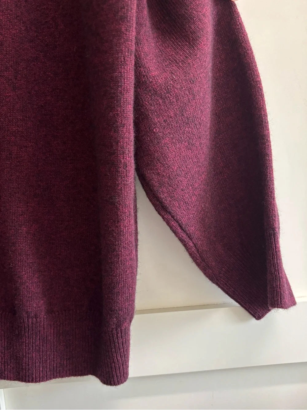 Rodd & Gunn Sweater Size XXL Queenstown Burgundy Red claret Cashmere Wool NWT